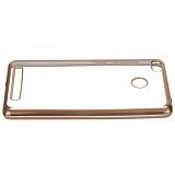Plated TPU bamper for RedMi 3S Gold